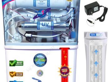 All India Group®  Aqua RO Domestic Water Purifier All In One (RO+ LED UV+ ORC COPPER ALK+ CARBON+ HIGH TDS MEMBRANE+ TDS CONTROLLER) Fully Automatic | Easily Works Upto 4000ppm | 12 Stages | 20 LPH